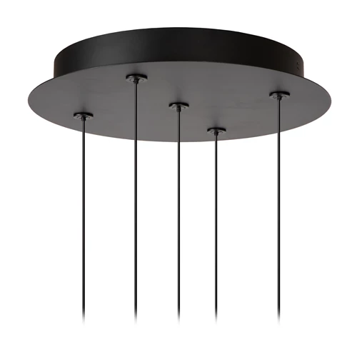 Lucide KLIGANDE - Pendant light - Ø 30 cm - LED Dim. - 5x8W 2700K - Black - detail 3